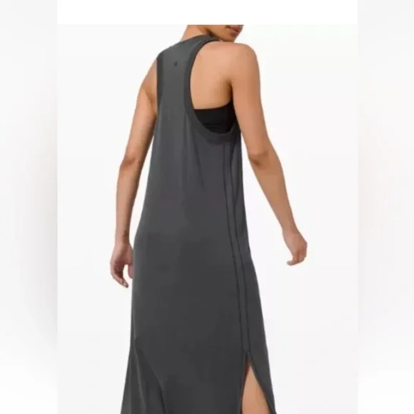 Lululemon athletica Ease of it all midi dress sz 12 - Picture 2 of 9